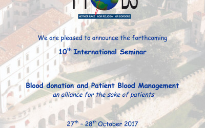 10° International Seminar – Blood donation and Patient Blood Management